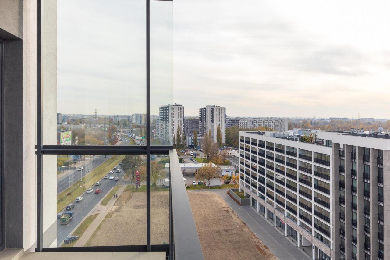 Wola Chic Blue Apartment Varşovia Exterior foto