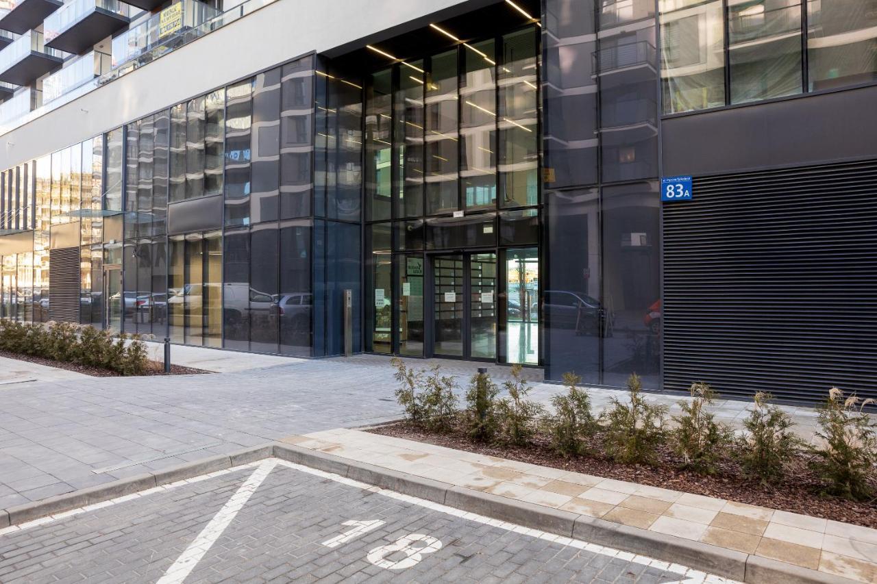 Wola Chic Blue Apartment Varşovia Exterior foto