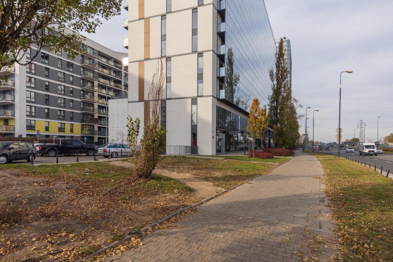 Wola Chic Blue Apartment Varşovia Exterior foto